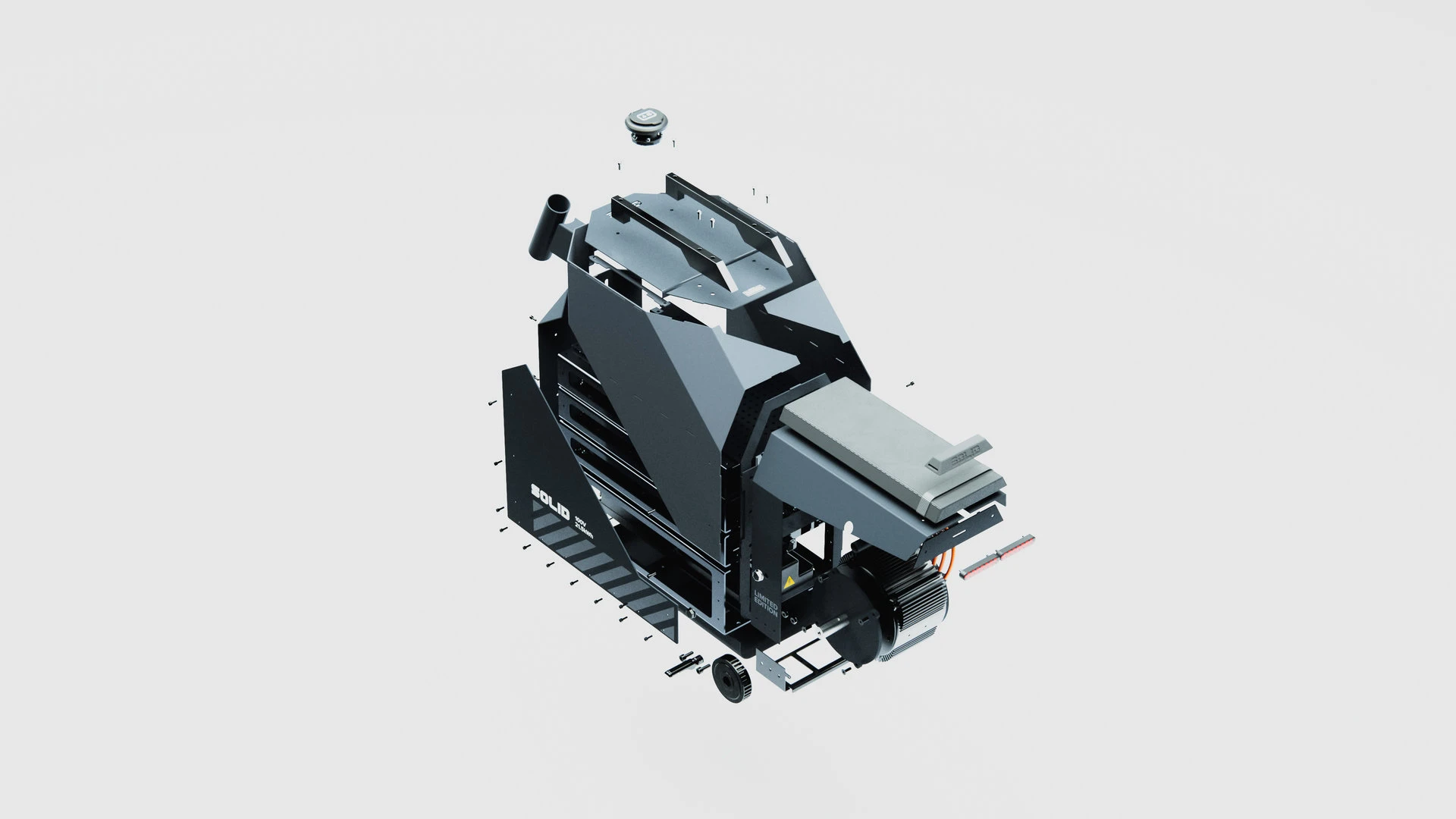 SOLID CRS-01 exploded view